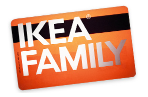 IKEA FAMILYカード