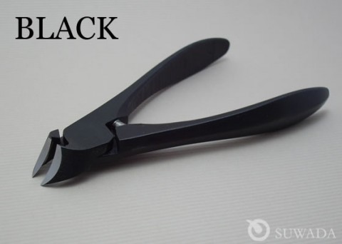 SUWADA社製　ニッパータイプ爪切り BLACK